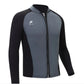 Creased 2mm Neoprene Black Ski Wetsuit Jacket